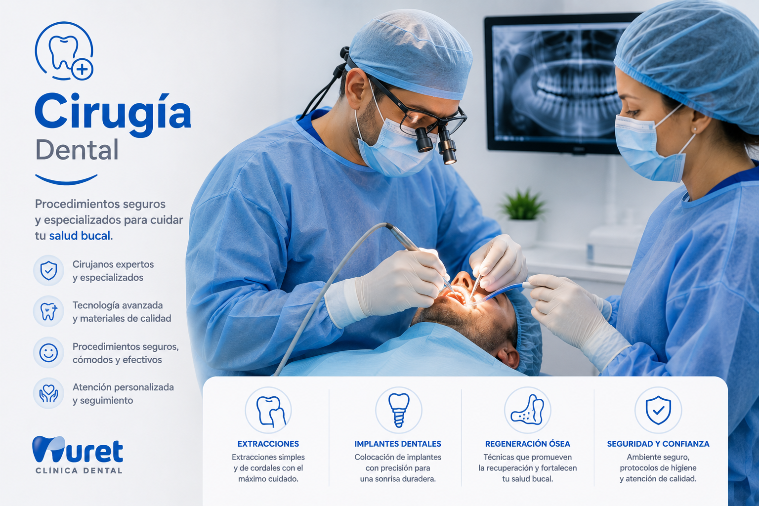 Cirugía dental profesional